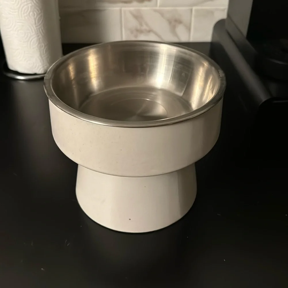 Stainless steel Pet Bowl - used Once